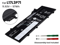 NTL NTL3411 Batéria Lenovo 01AV479 pre Lenovo ThinkPad T480S 11,58V 4950mAh Li-Pol- neoriginálna