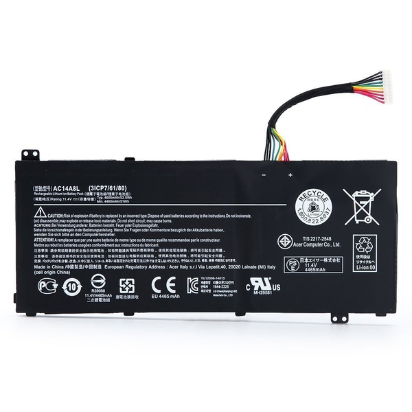 Batéria NTL NTL2930 Acer AC14A8L pre Acer Aspire V15 Nitro VN7/Acer Aspire V17/VN7 11,4 V 4605 mAh 52,5 Wh Li-Pol – neoriginálna