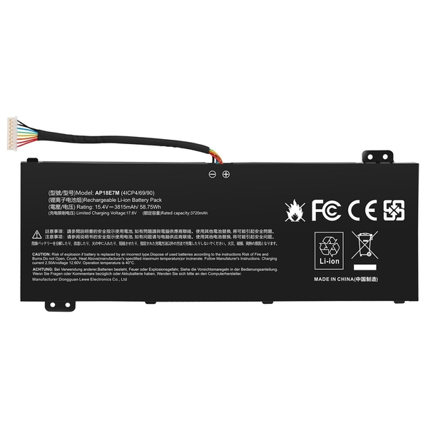 NTL 2933 Batéria AP18E7M, AP18E8M 15,4V 58Wh Li-Pol