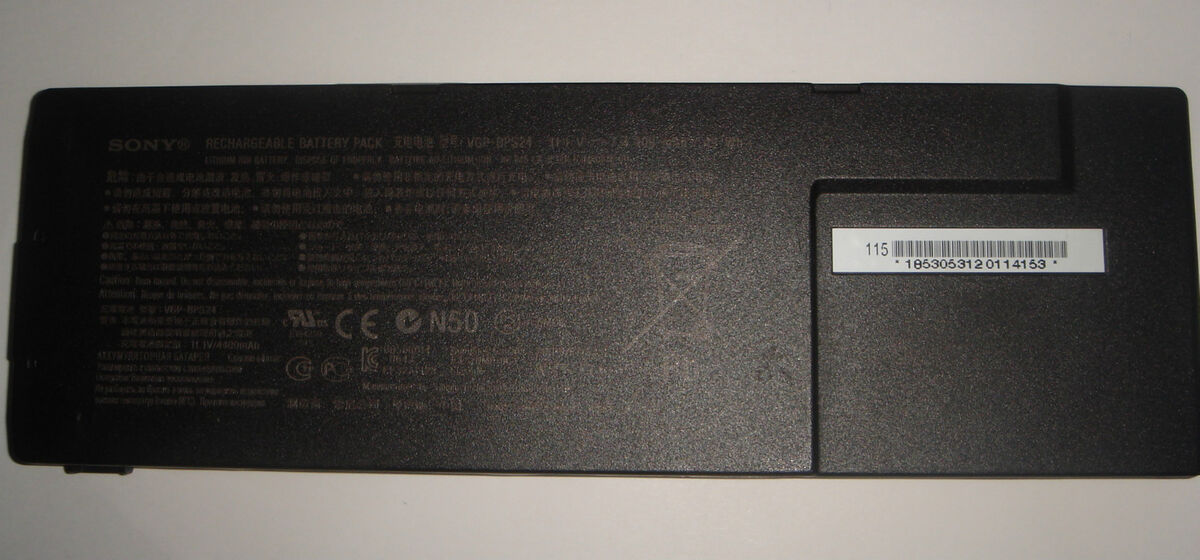 Sony VGP-BPS24 Batéria Sony VGP-BPS24/Vaio VPC-SB/SD/SE series, VGP-BPS24 11,1V 4200mAh Li-Pol – originálna