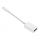 Apple MUQX3ZM/A USB-C to Lightning Adapter biely